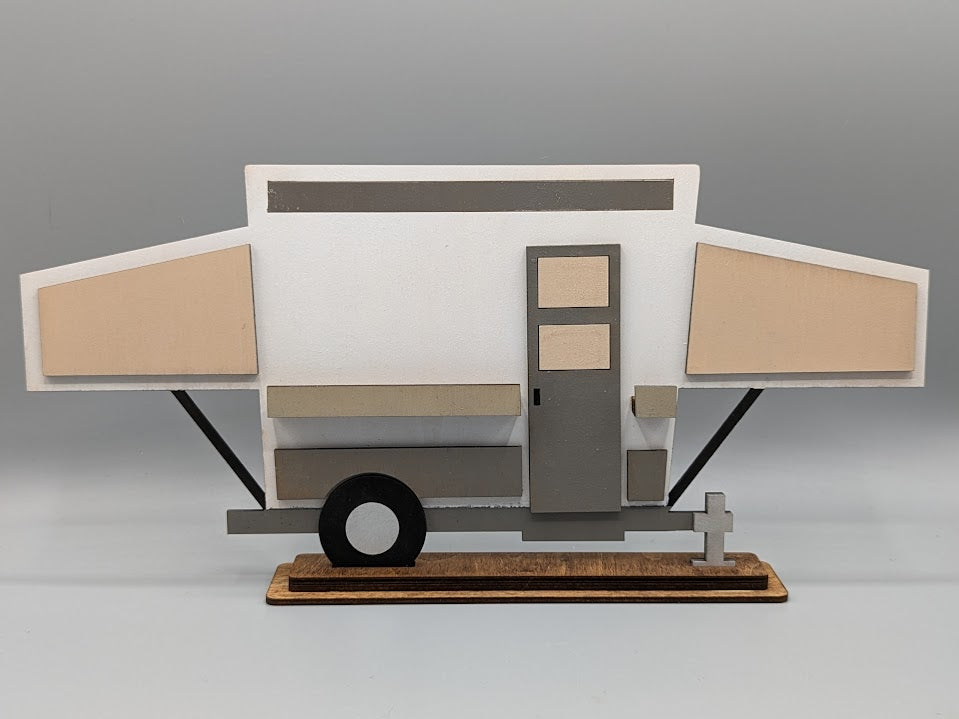 Campers for Interchangeable Display Items