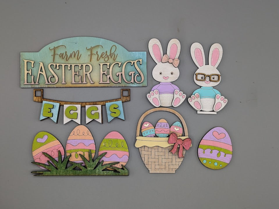 08-Easter Eggs add on for Truck or Crate