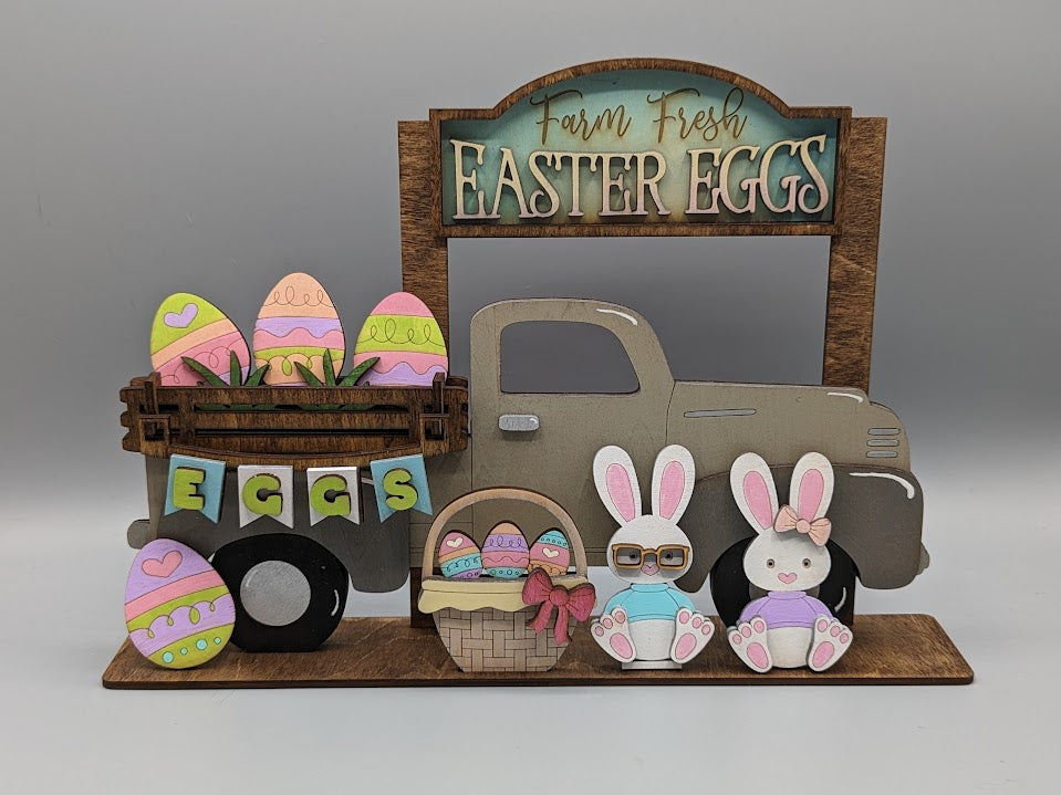 08-Easter Eggs add on for Truck or Crate