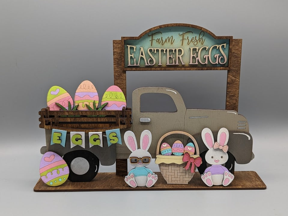 08-Easter Eggs add on for Truck or Crate