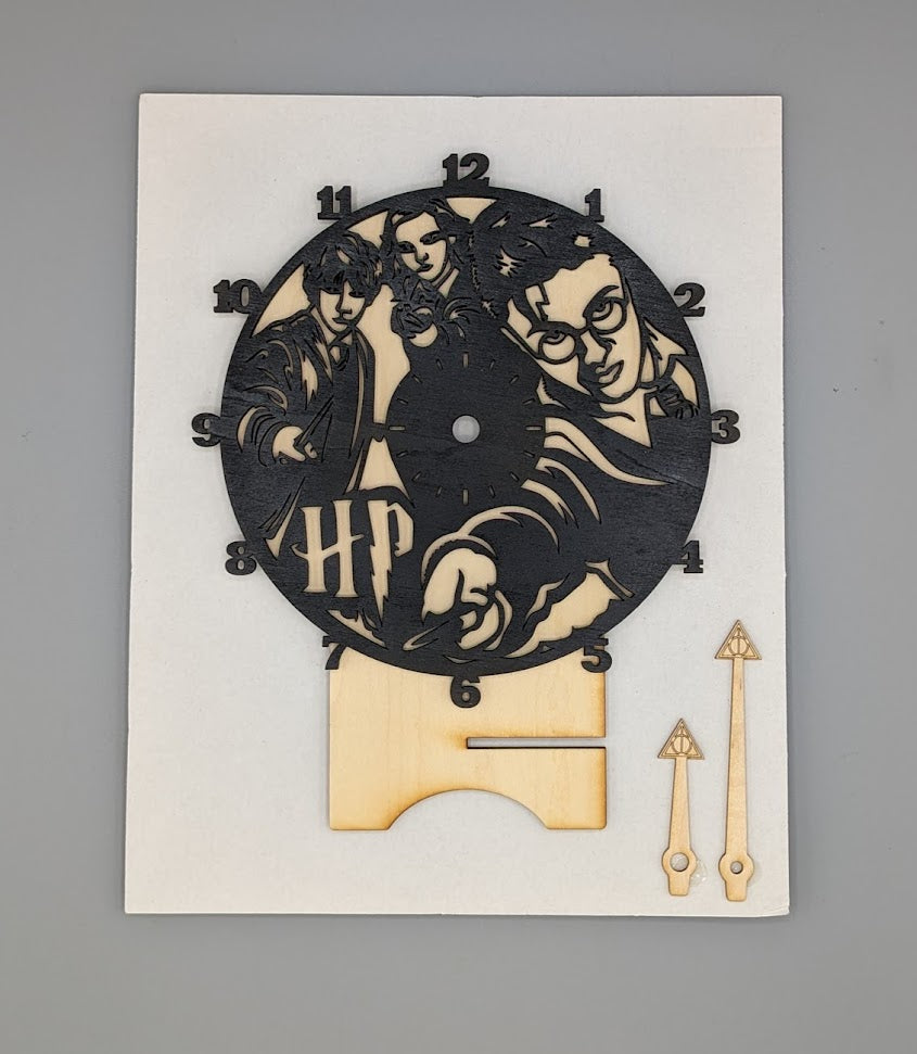 Harry Potter Clock – Riker Design
