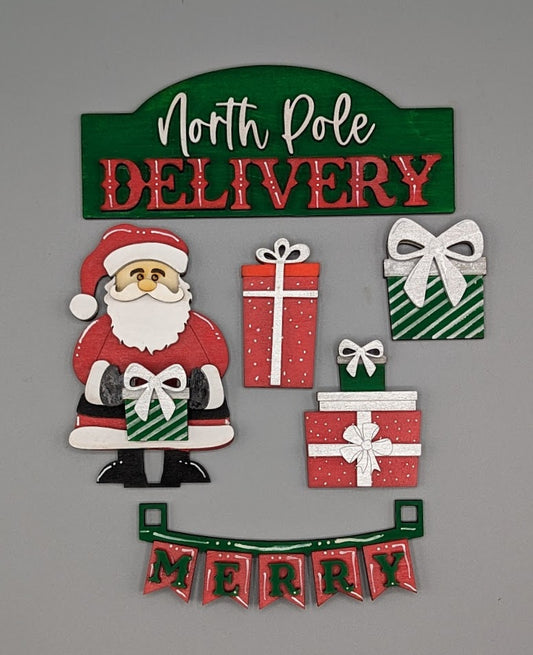 North Pole Delivery add on for Truck/Crate