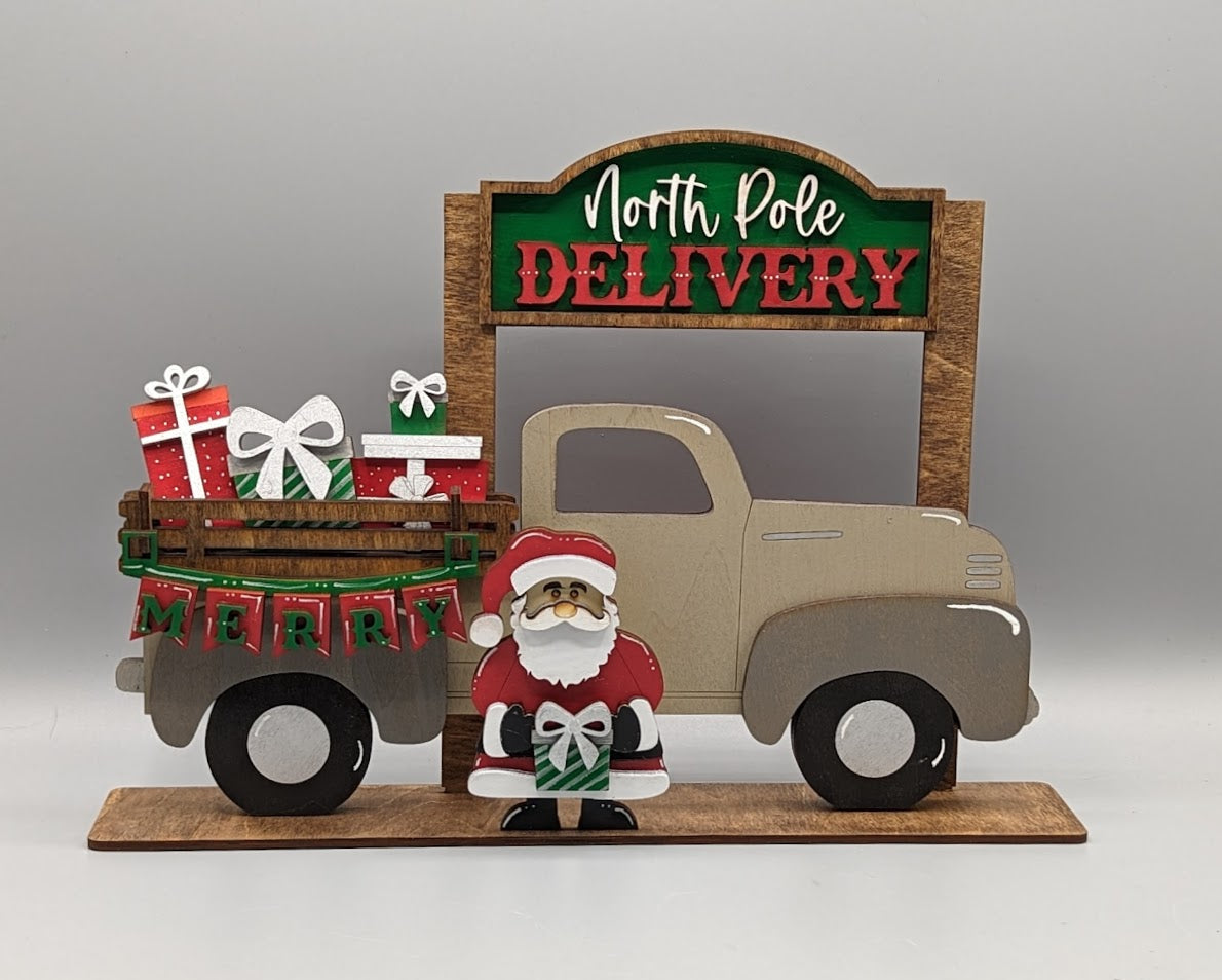 North Pole Delivery add on for Truck/Crate