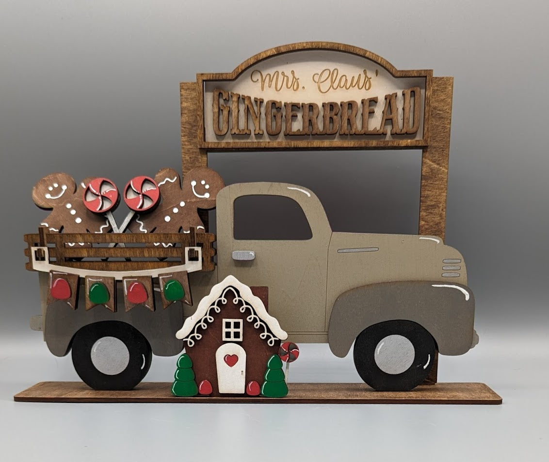 Gingerbread add on for Truck/Crate