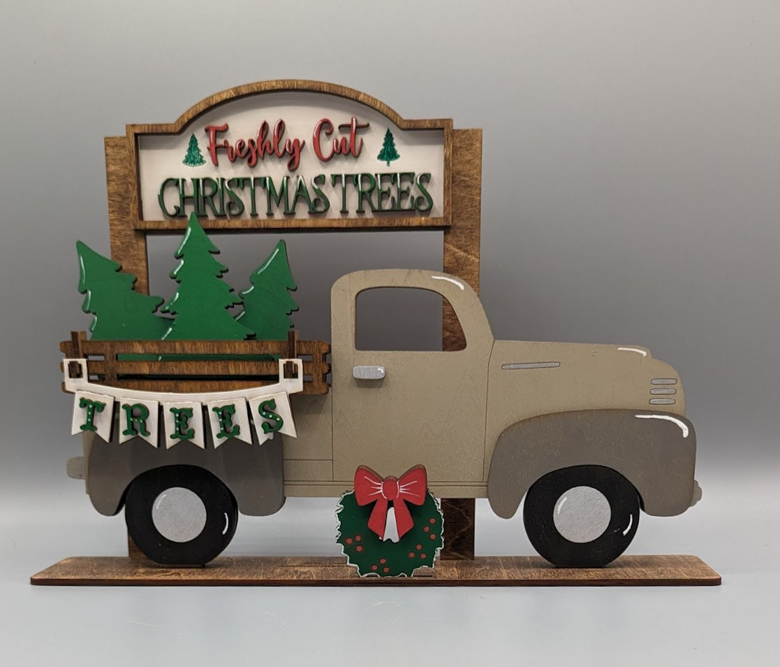 Christmas Tree add on for Truck/Crate