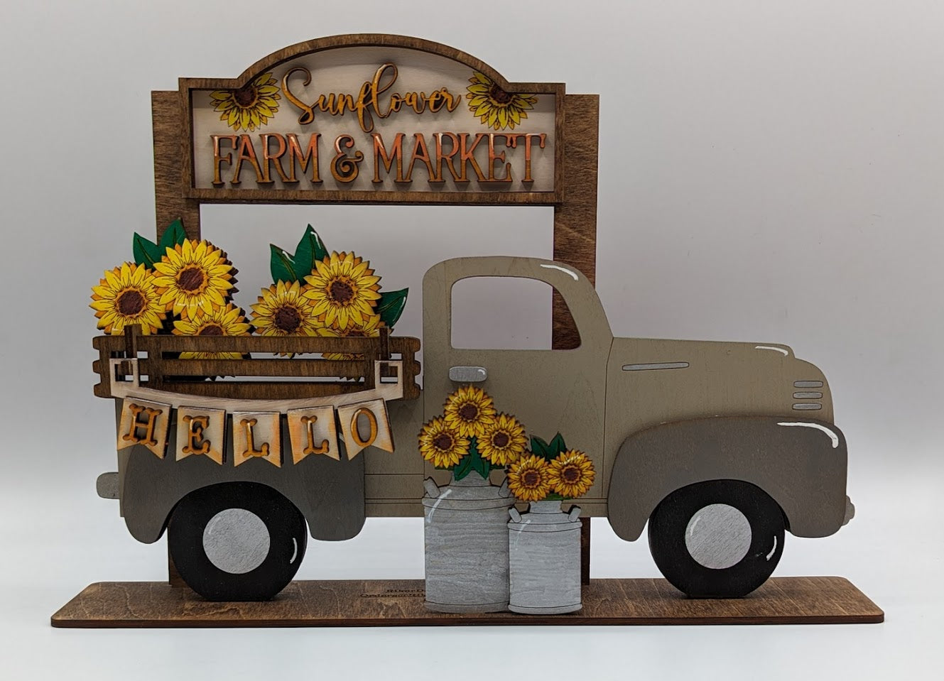 Sunflower add on for Truck/Crate