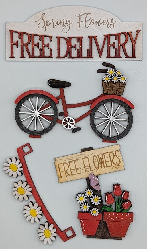 Free Delivery Flowers add on for Truck/Crate