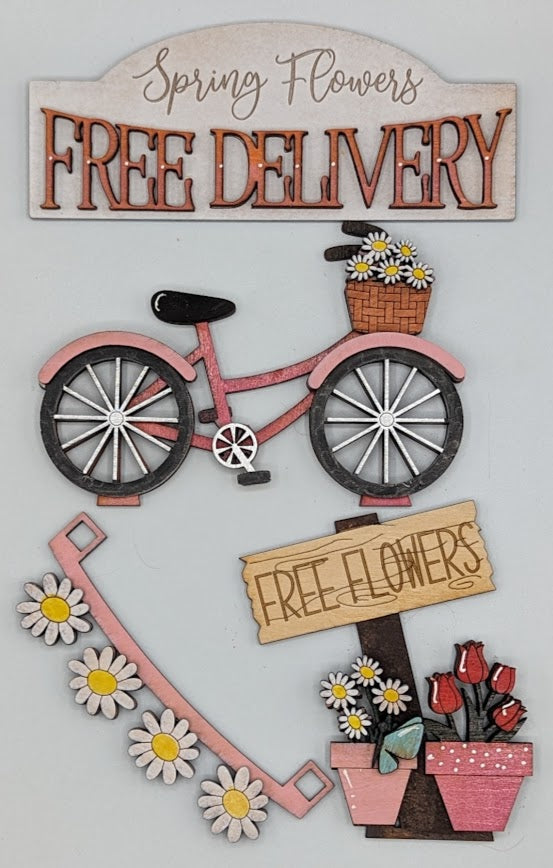 Free Delivery Flowers add on for Truck/Crate