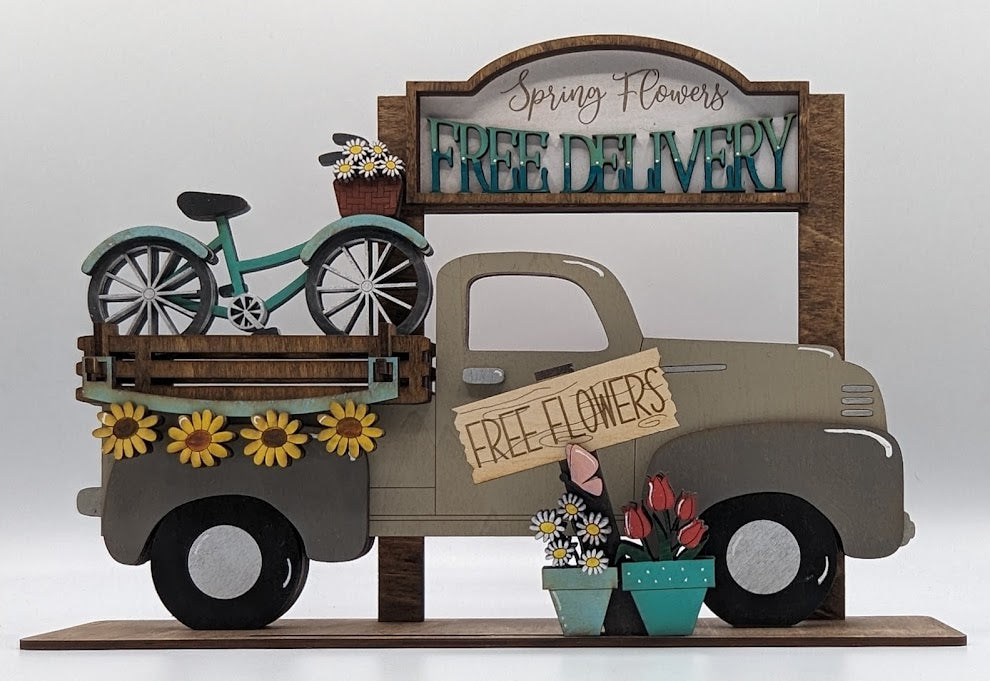 Free Delivery Flowers add on for Truck/Crate