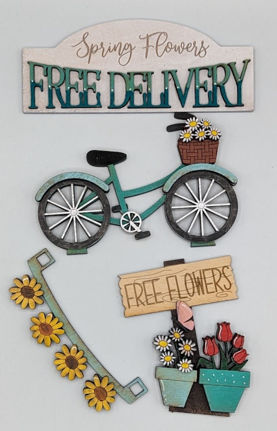 Free Delivery Flowers add on for Truck/Crate