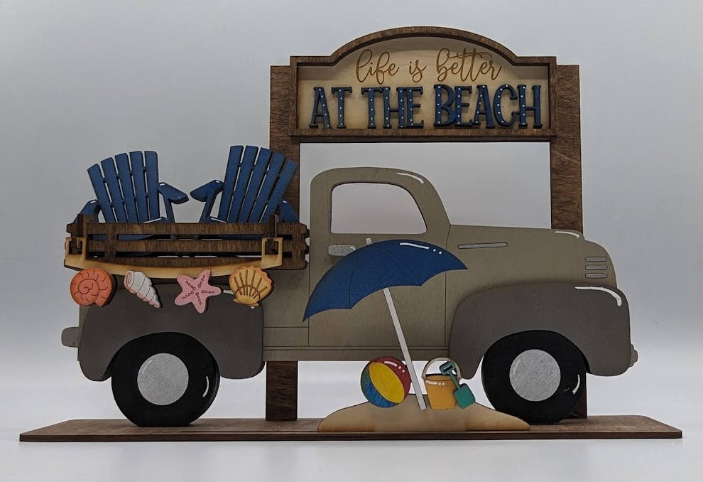 At the Beach add on for Truck/Crate