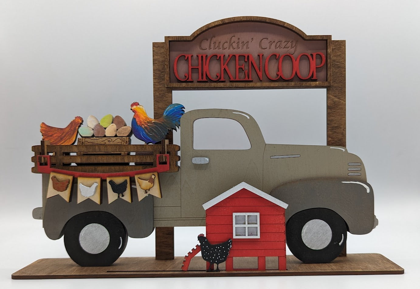 11-Chicken Coop add on for Truck/Crate