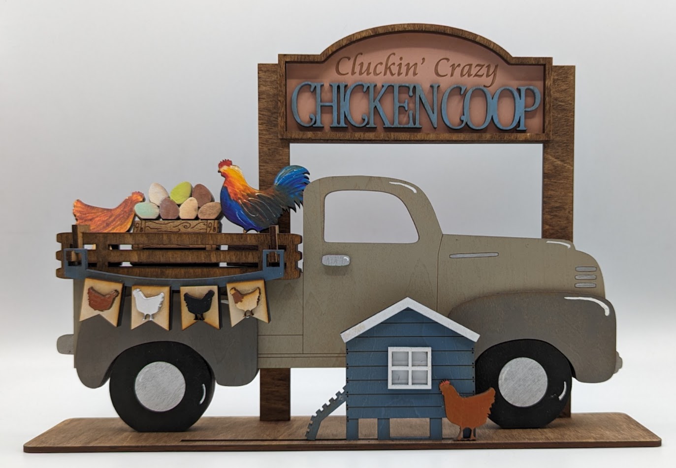 11-Chicken Coop add on for Truck/Crate