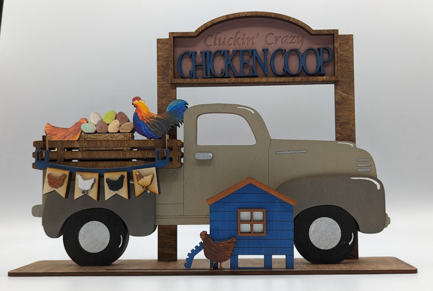 11-Chicken Coop add on for Truck/Crate