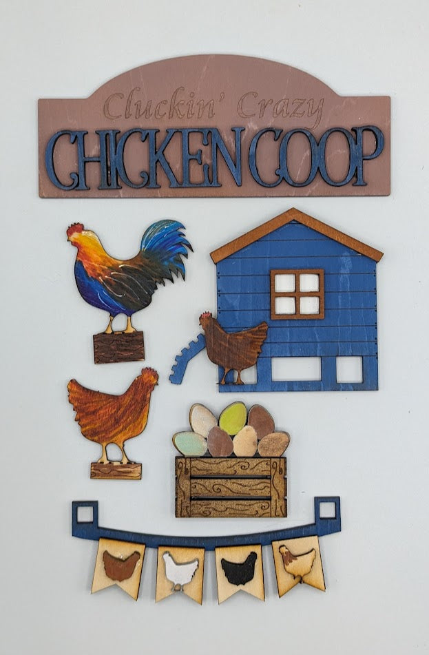 11-Chicken Coop add on for Truck/Crate