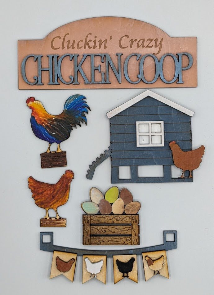 11-Chicken Coop add on for Truck/Crate