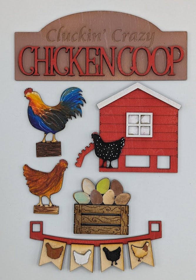 11-Chicken Coop add on for Truck/Crate