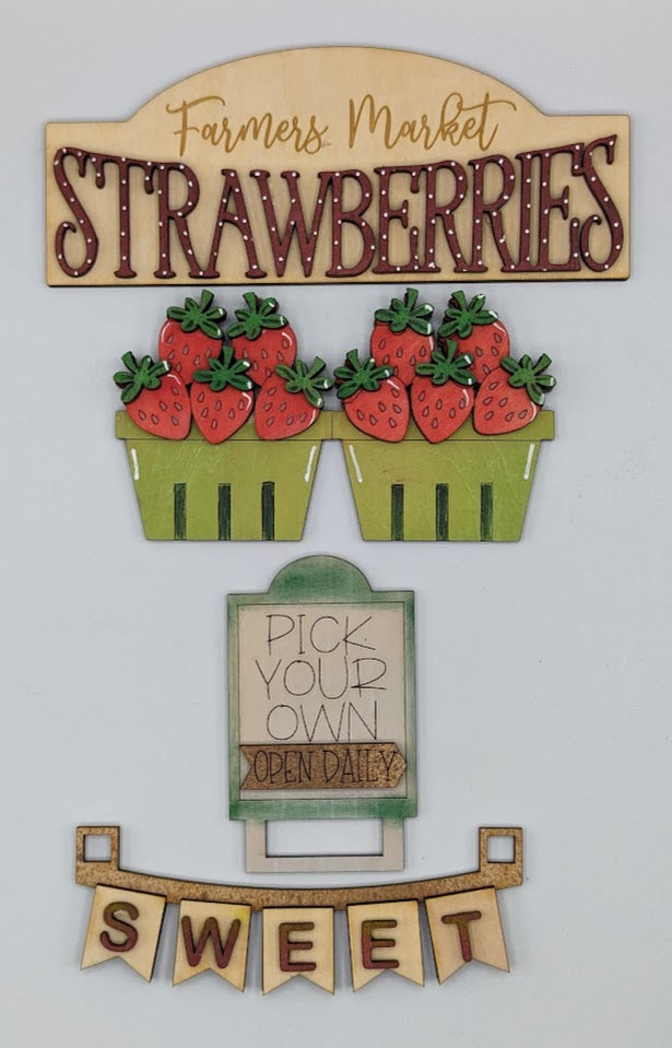 17-Strawberries add on for Truck/Crate