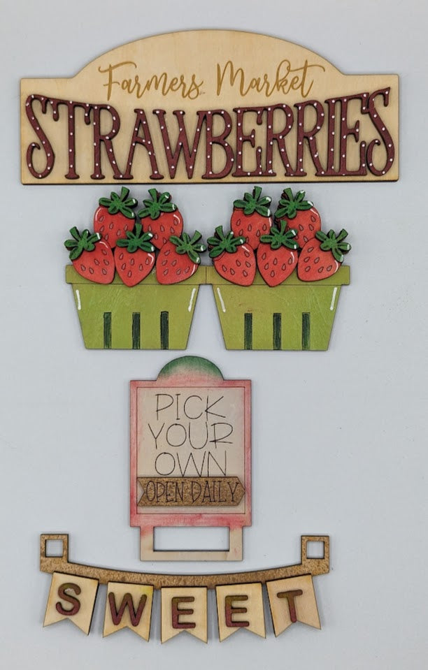 17-Strawberries add on for Truck/Crate