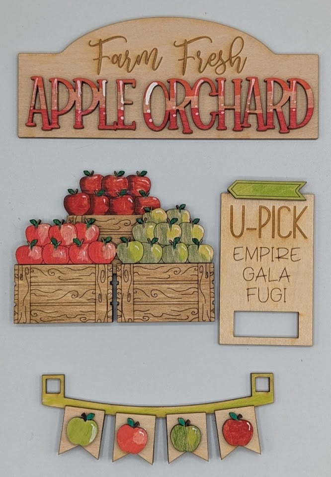 27-Apple Orchard add on for Truck or Crate