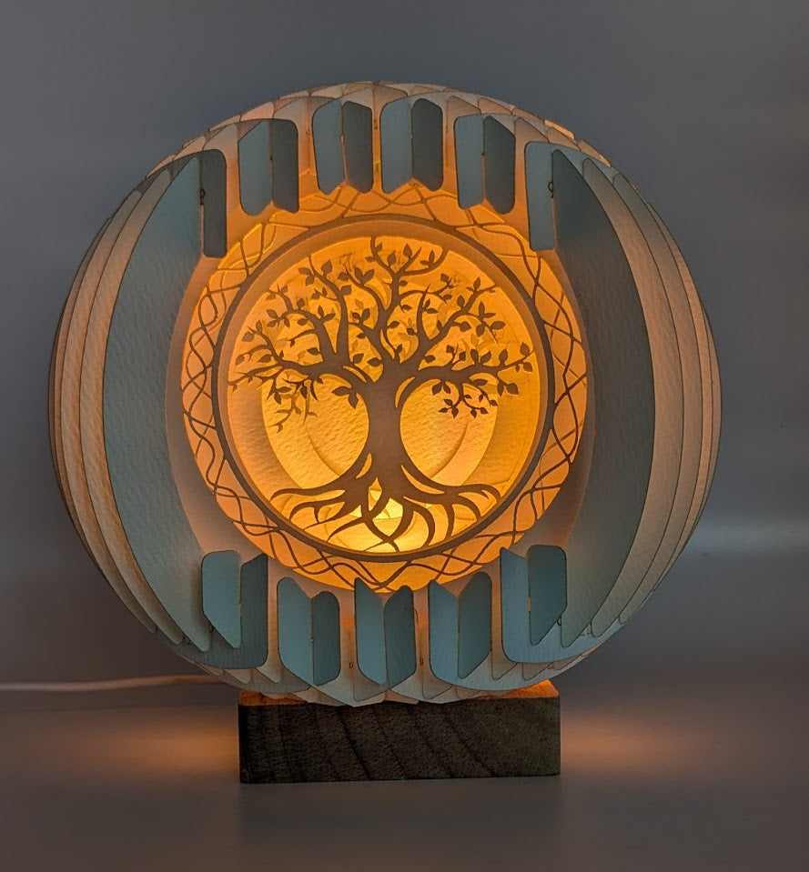 18-Tree of Life Paper Globe