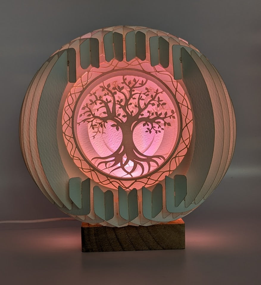 18-Tree of Life Paper Globe