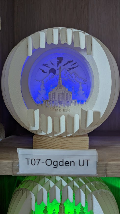 T07-Ogden UT Paper Globe