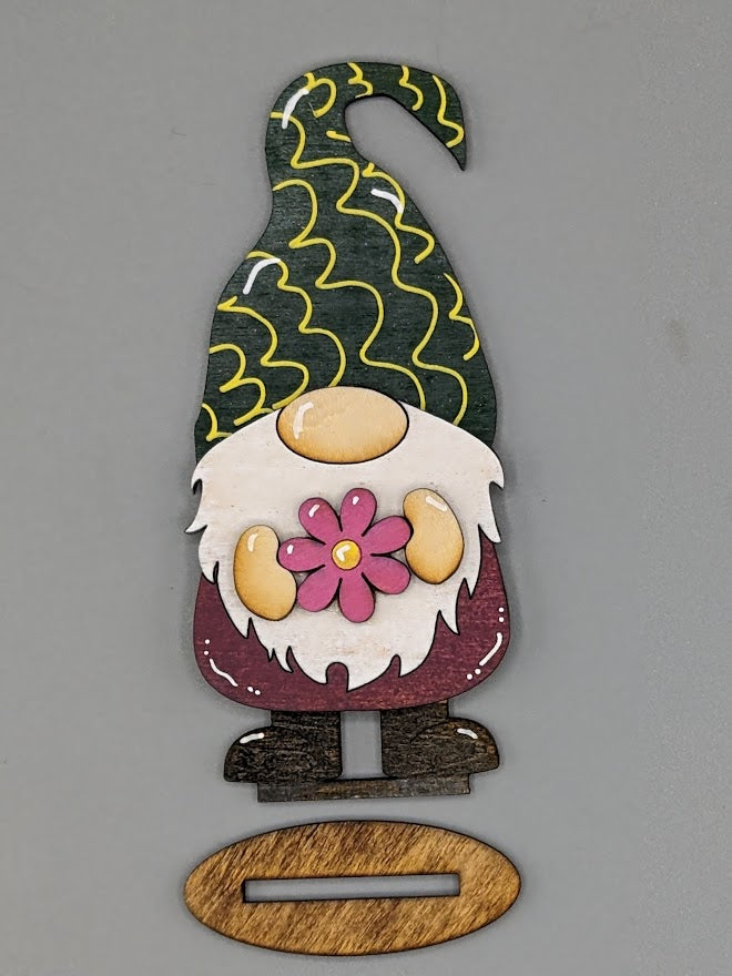 Spring Gnome Deco Pieces for Bases
